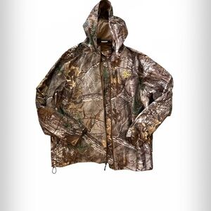 Make an offer! Realtree Camouflage Hooded Jacket Raincoat size Extra Large XL
